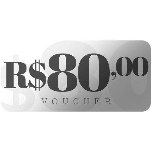 Voucher R$80,00